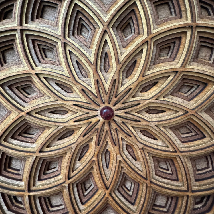 Unfold - Hand-Crafted Layered Mandala Wall Art