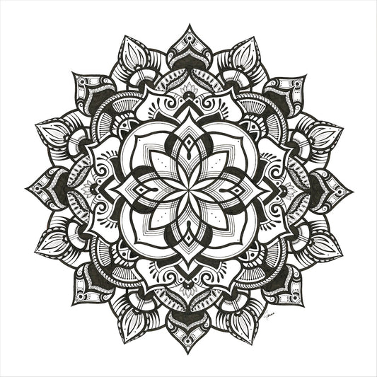 Ascension - Hand Drawn Mandala Print