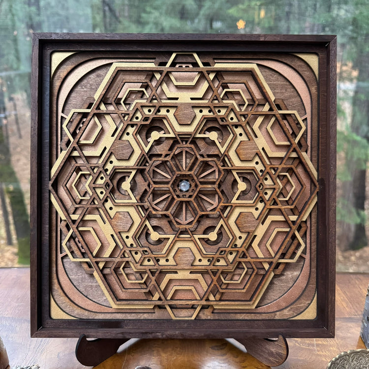 Align - Hand-Crafted Layered Mandala Wall Art