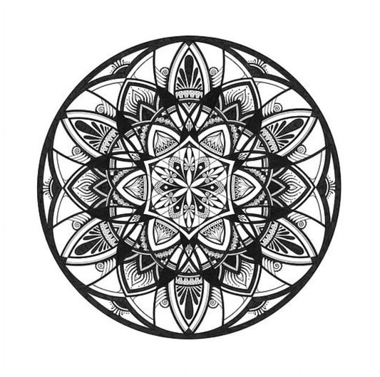 Revive - Hand Drawn Mandala Print