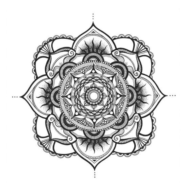 Harvest - Hand Drawn Mandala Print